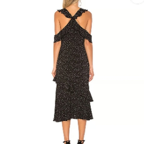 Saylor Rosalind Polkadot Midi Dress - Picture 3 of 11